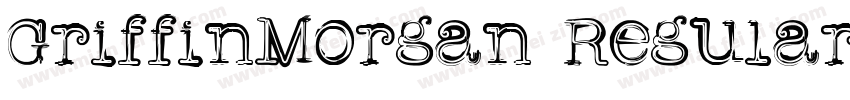 GriffinMorgan Regular字体转换